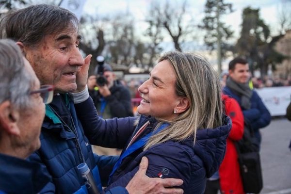 Ayuntamiento de Toledo Pedro Vega y Silvia Rey se imponen en la carrera conmemorativa del 40 aniversario de la San Silvestre Toledana