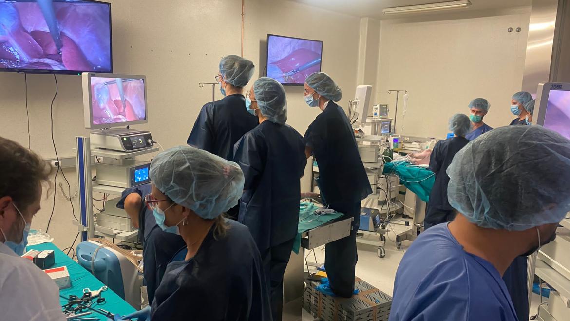 El Hospital Fundación Alcorcón organiza y acoge el Curso Avanzado de Cirugía Laparoscópica de la Asociación Española de Cirujanos