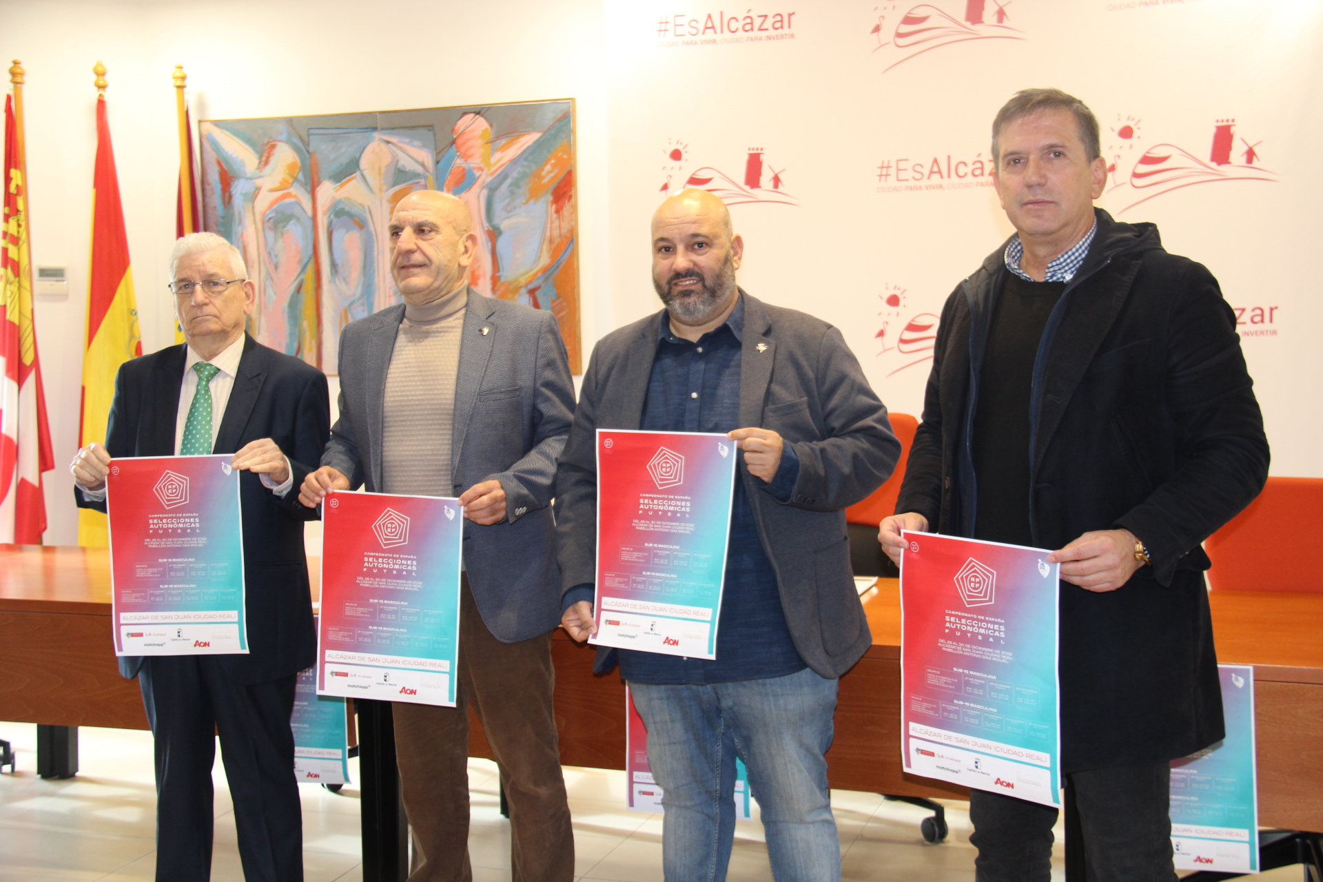 Presentado el Campeonato de España de Fútbol Sala Sub16 y Sub19