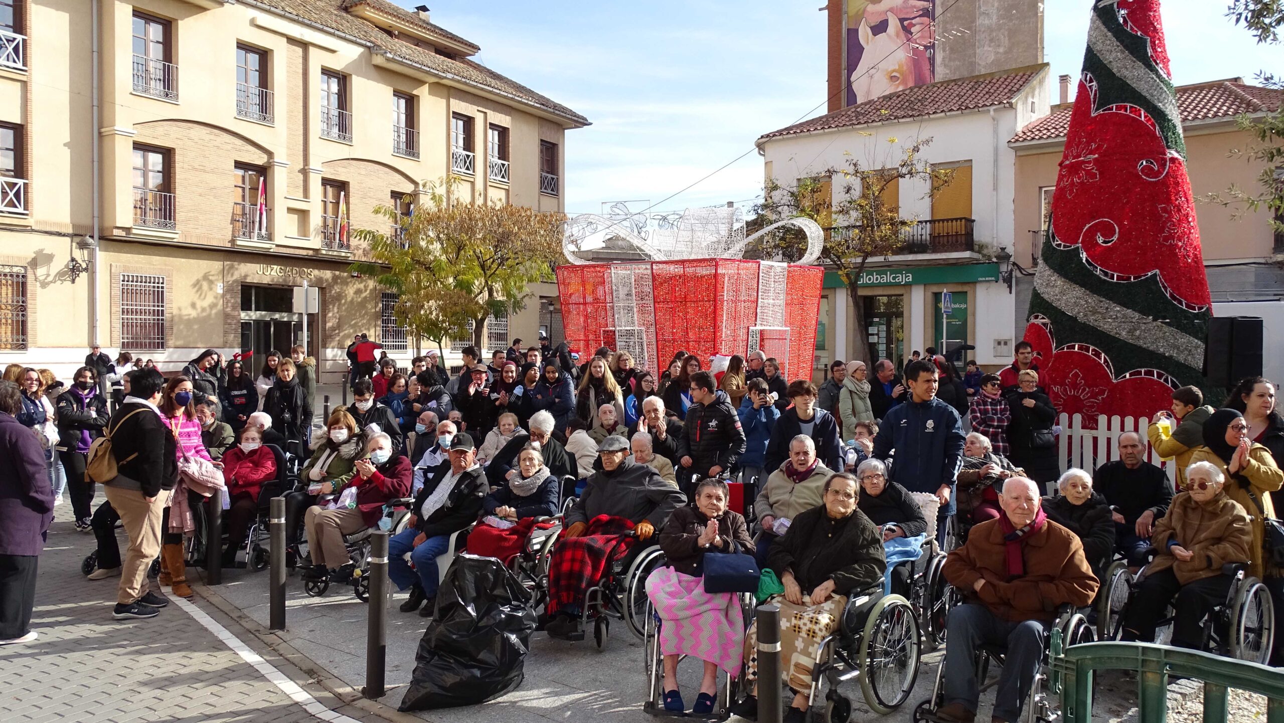 Quintanar vuelve a celebrar un encuentro intergeneracional para dar la bienvenida a la Navidad