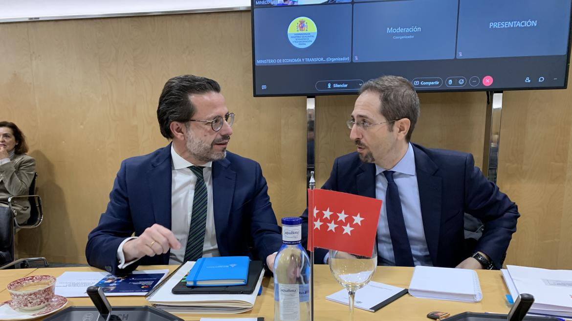 La Comunidad de Madrid denuncia que no existe cogobernanza entre el Gobierno central y las CCAA en los fondos europeos