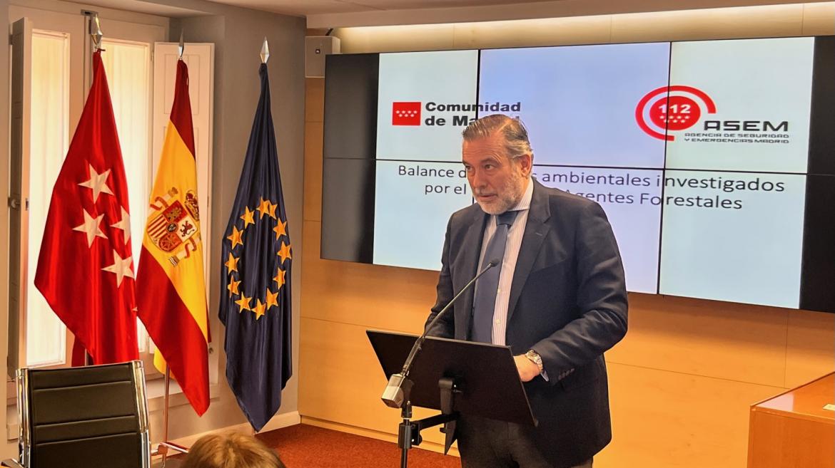 La Comunidad de Madrid investigó el año pasado 124 presuntos delitos medioambientales, casi un 18% menos que en 2021