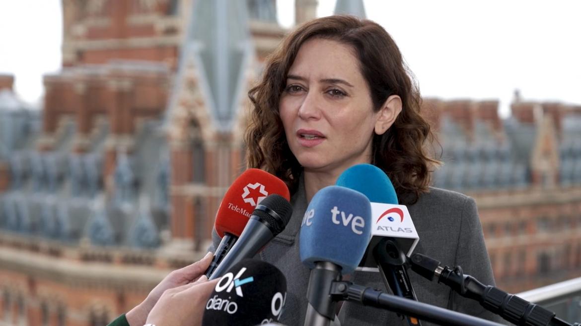 Díaz Ayuso anuncia que la Comunidad de Madrid ha logrado recuperar el PIB prepandemia