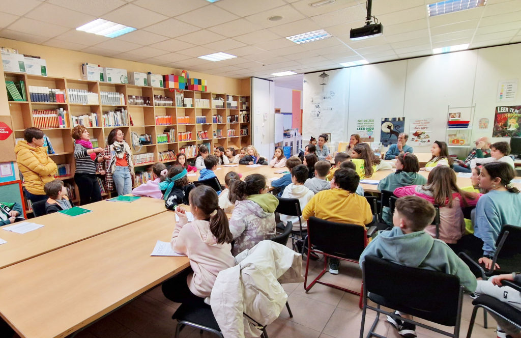 El colegio público Ana María Matute explica sus acciones verdes como Ecoescuela