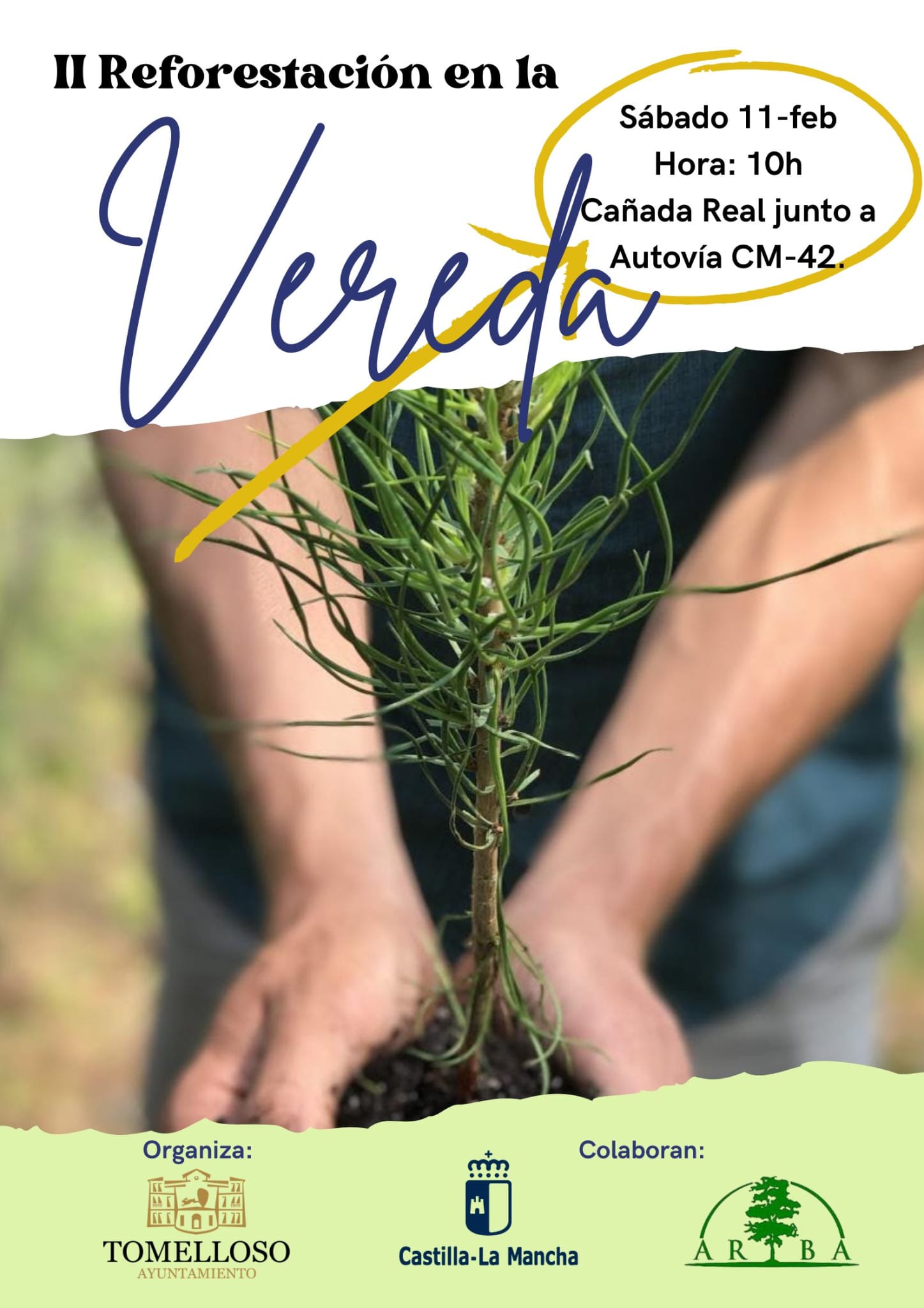 El sábado se celebrará la II Jornada de Reforestación en la Vereda