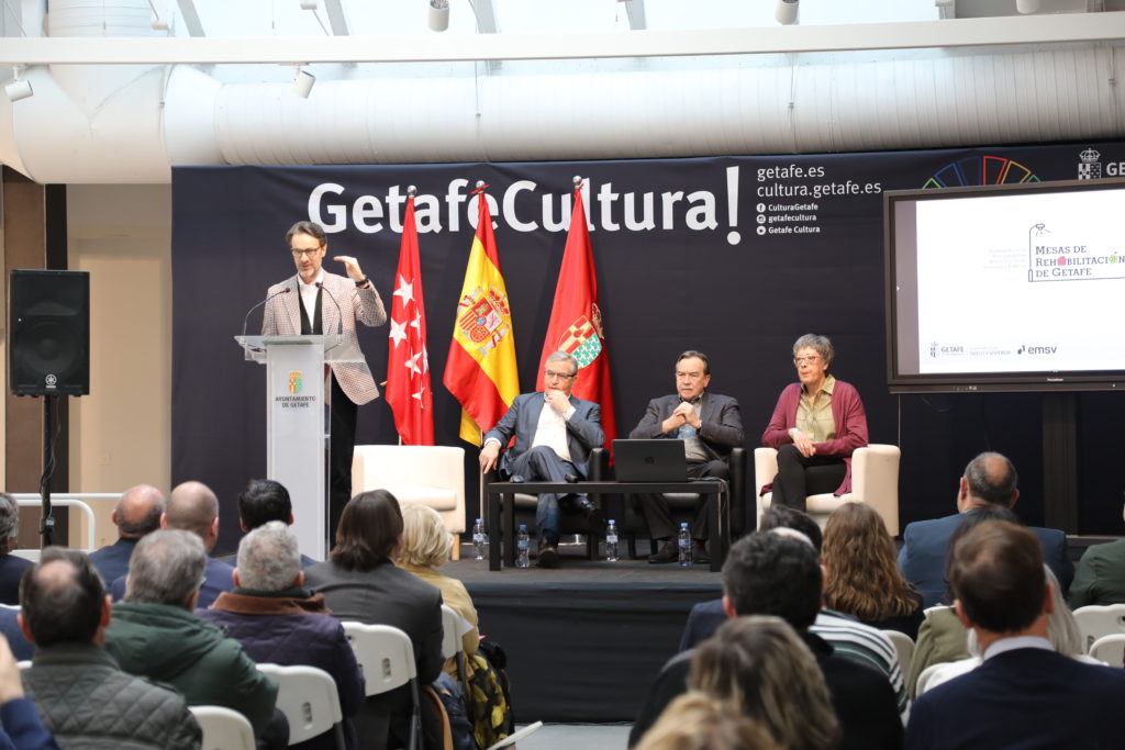Jornada de expertos en la Mesa de Rehabilitación Municipal de Getafe