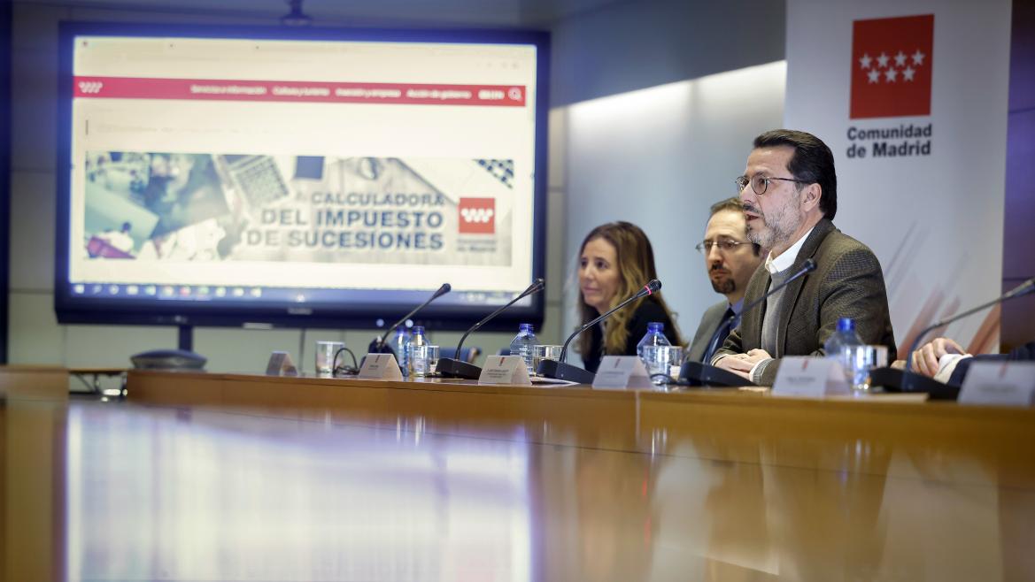 La Comunidad crea una herramienta virtual que calcula cuánto ahorran los madrileños en el impuesto de Sucesiones