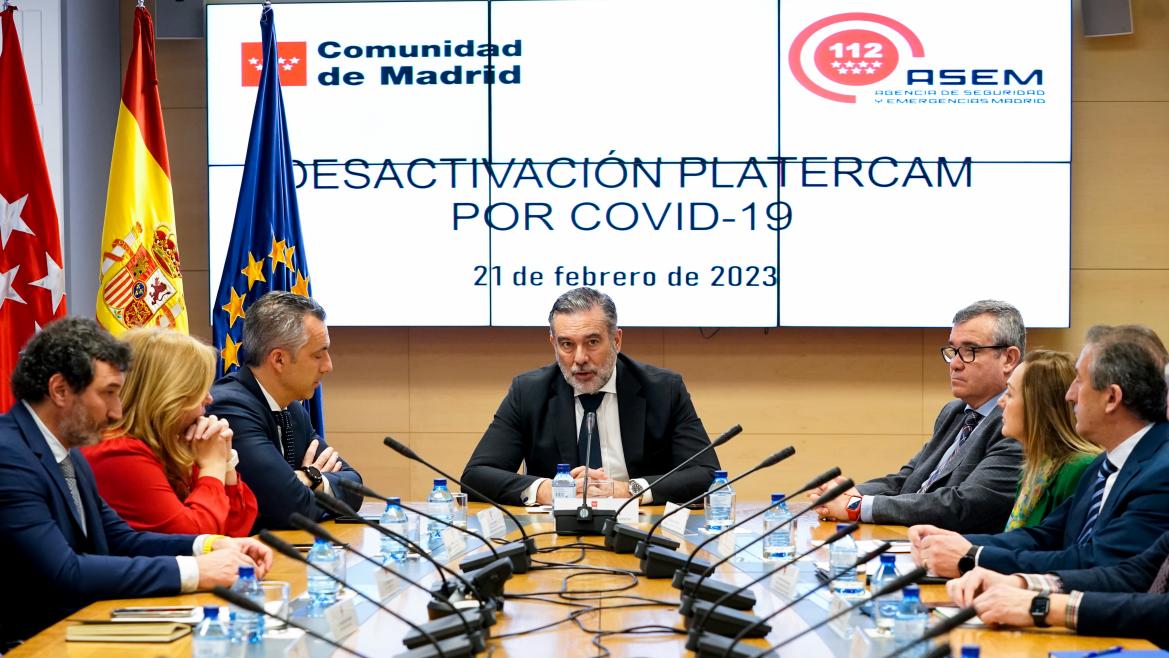 La Comunidad de Madrid desactiva hoy el Plan Territorial de Protección Civil tras el descenso de los efectos del COVID-19