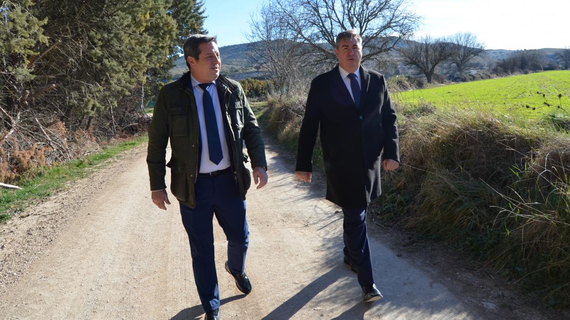 La Comunidad de Madrid finaliza las obras de reparación de caminos rurales en Carabaña y Valdaracete