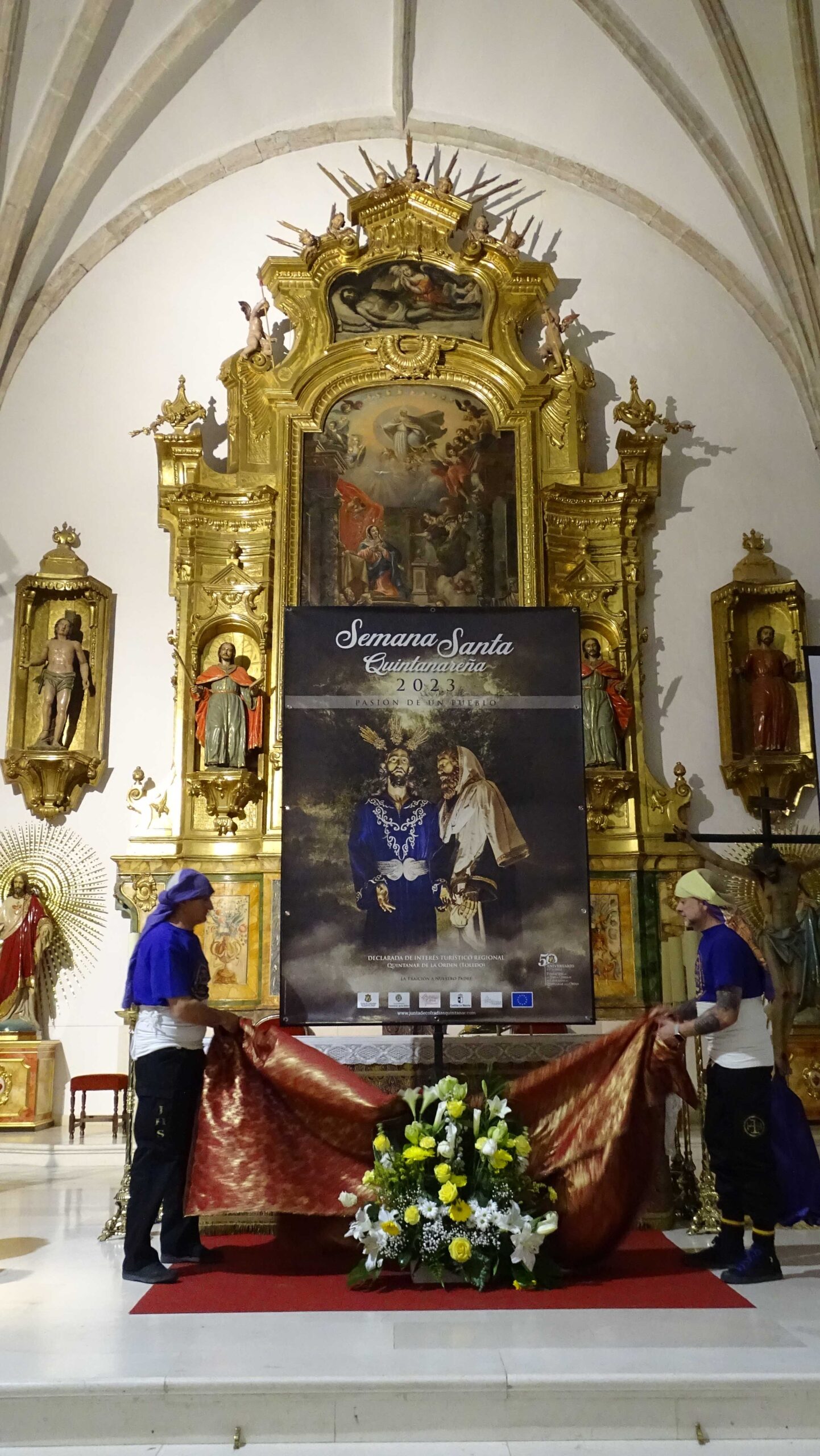 La Traición a Nuestro Padre, imagen del libro y cartelería de la Semana Santa 2023 de Quintanar de la Orden