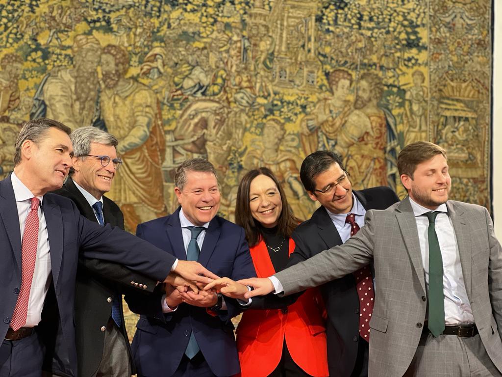 La alcaldesa de Alcázar firma un protocolo de actuación con el gobierno regional, Diputación de Ciudad Real y Autoridad Portuaria de Valencia para desarrollar la Plataforma Logística Intermodal