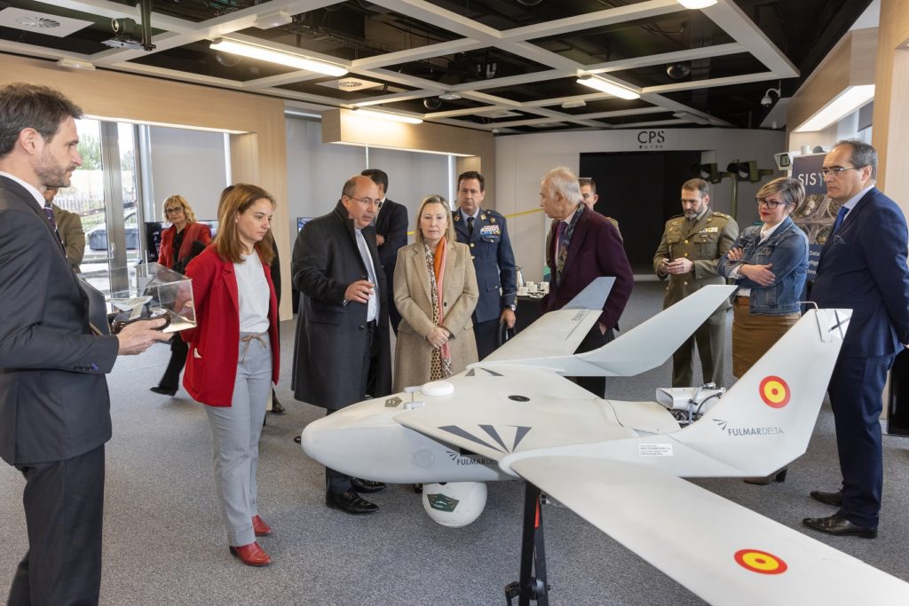 La secretaria de Estado de Defensa visita 3 empresas referentes de Getafe