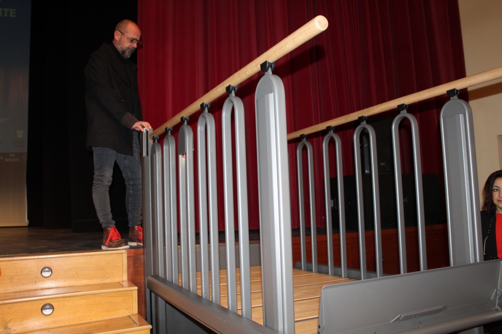 Más de 140.000 euros invertidos en mejorar la accesibilidad del Teatro Emilio Gavira