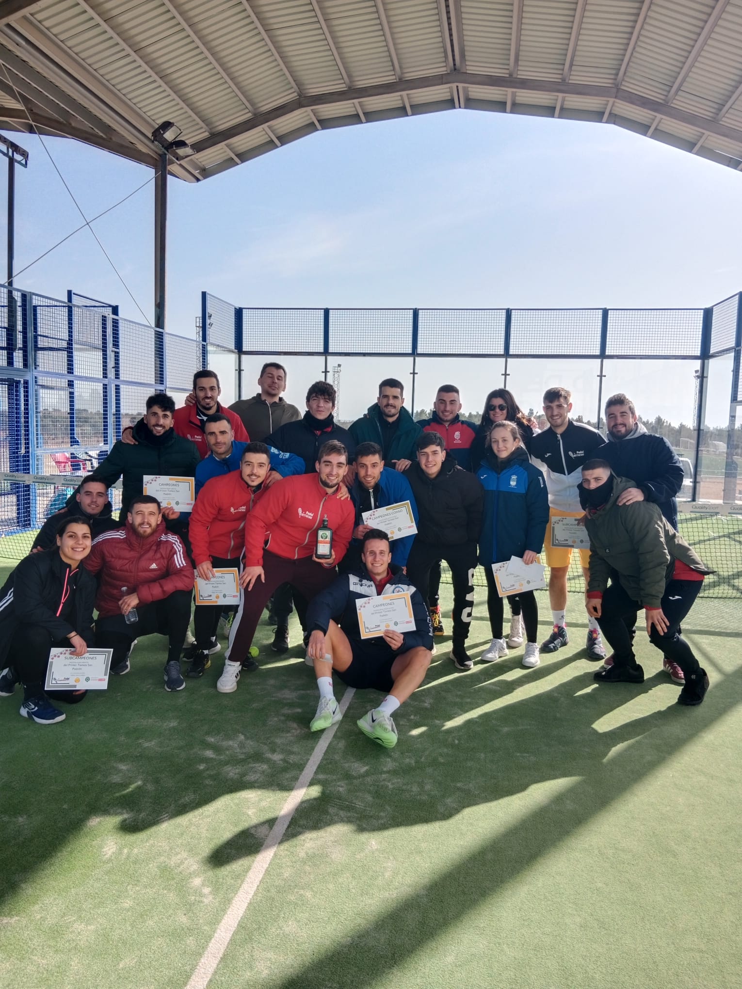 Quintanar celebra el fin de semana un  intenso y participativo Torneo Masculino y Mixto de Pádel