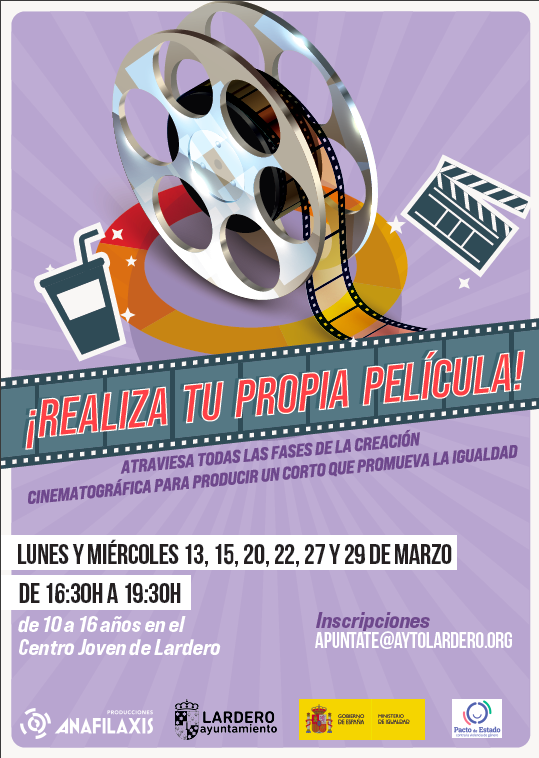 ¡Realiza tu propia película! | Ayuntamiento de Lardero