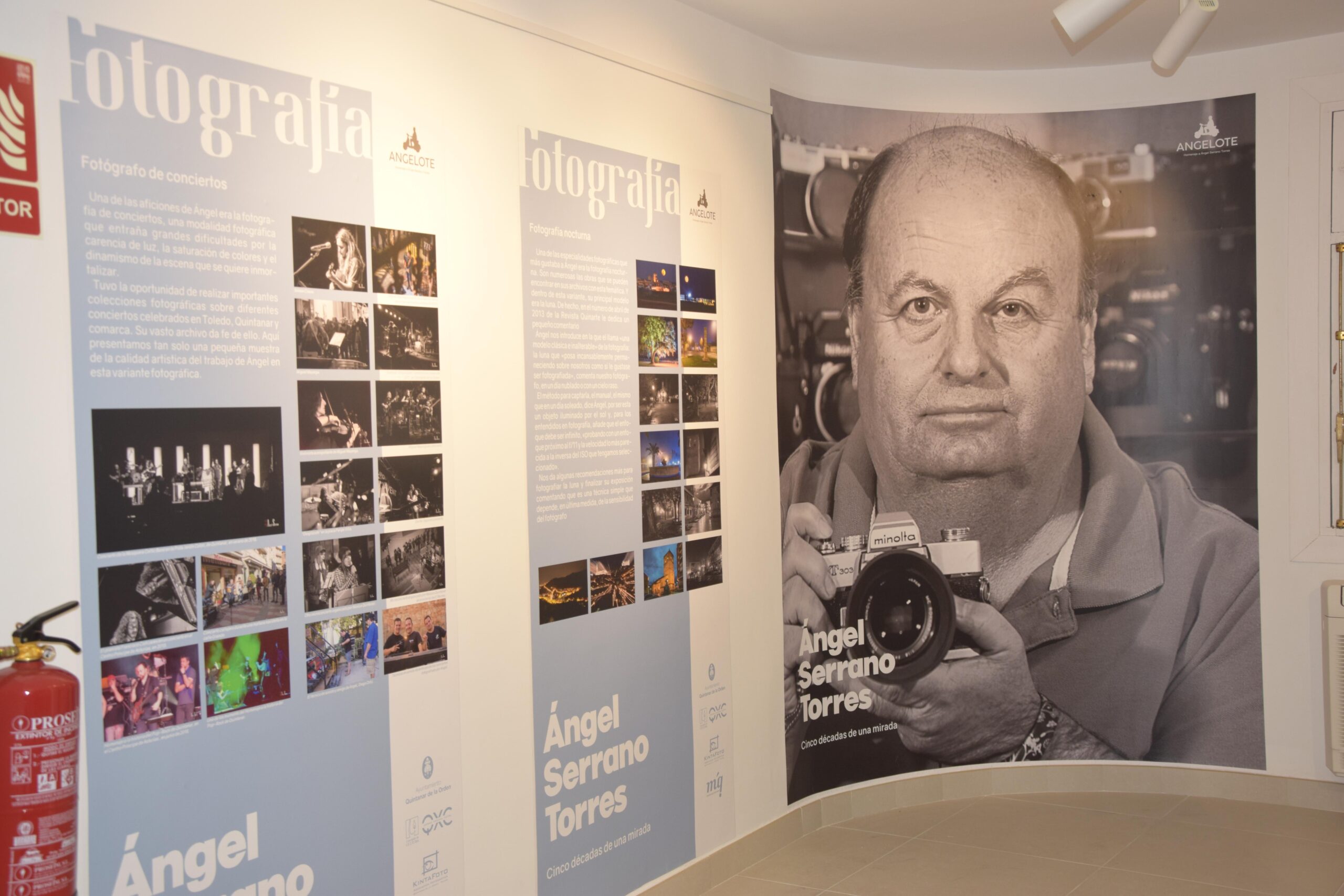 Ángel Serrano Torres es homenajeado a través de una exposición de su gran pasión: la fotografía