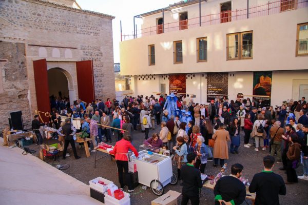 Ayuntamiento de Toledo La alcaldesa da la bienvenida al Mercado Gastronómico del Corral de Don Diego