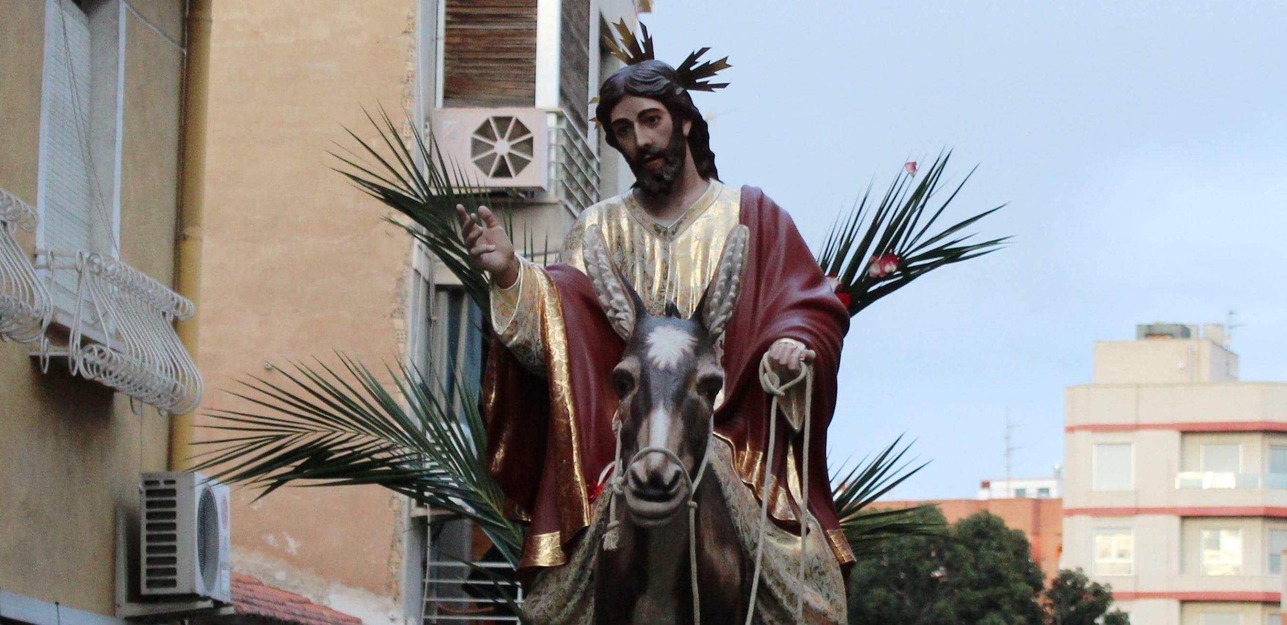 DOMINGO DE RAMOS- Procesión de la Entrada Triunfal de Jesús a Jerusalén