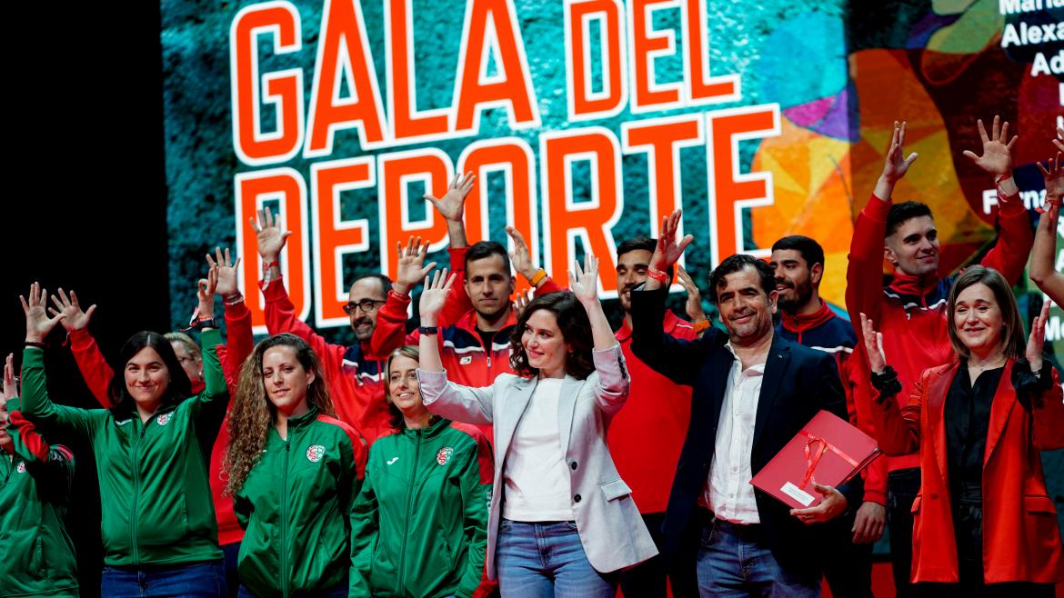 Díaz Ayuso reconoce los logros de más de 1.400 deportistas de 52 federaciones madrileñas en competiciones oficiales de la temporada 2021/22