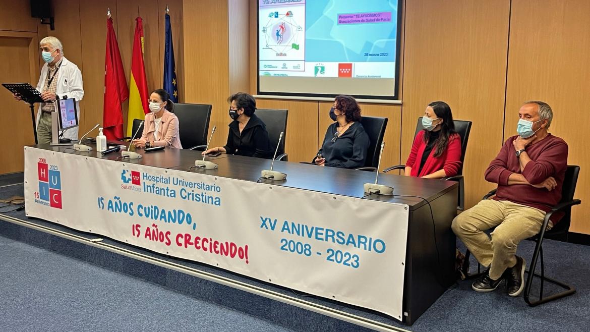 El Hospital Universitario Infanta Cristina acoge un encuentro con las Asociaciones de Salud de Parla
