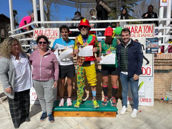 El Parque de la Vega acoge el VIII Maratón Solidario de Toledo organizado por el Colegio Virgen del Carmen con apoyo del Ayuntamiento - Ayuntamiento de Toledo