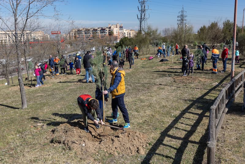 Getafe Río se presenta con una plantación colectiva el 1 de abril