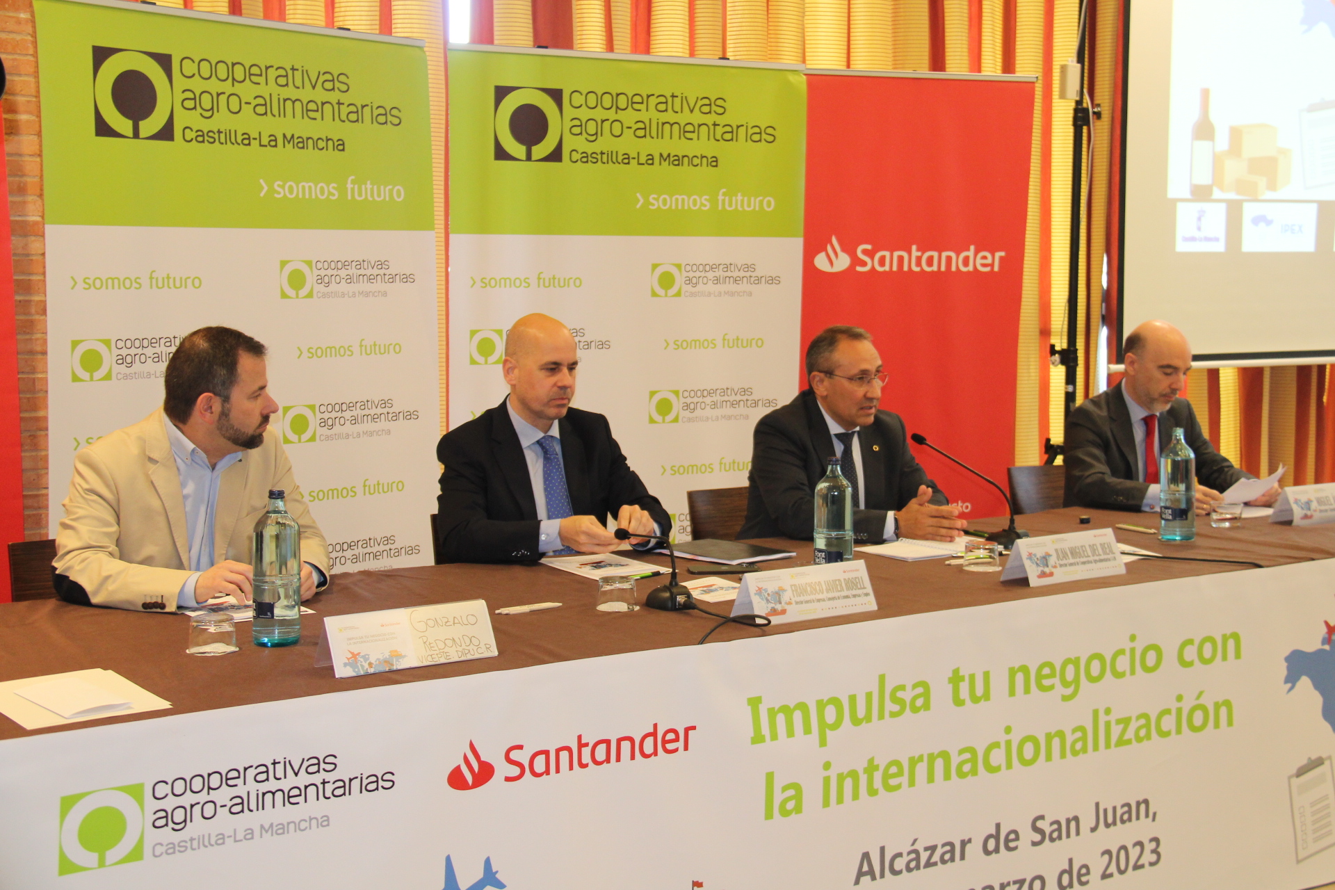 Gonzalo Redondo acompaña al director general de Empresas en una jornada sobre internacionalización de Cooperativas Agroalimentarias