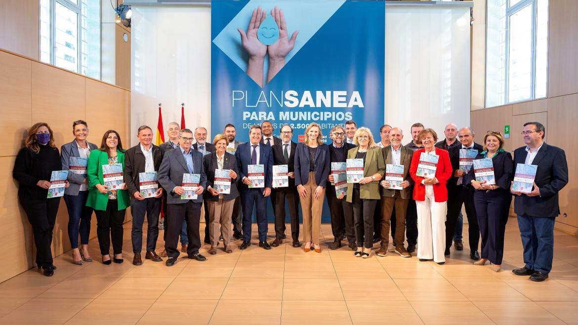 La Comunidad de Madrid ampliará el Plan Sanea a los municipios de menos de 2.500 habitantes para mejorar sus redes de saneamiento