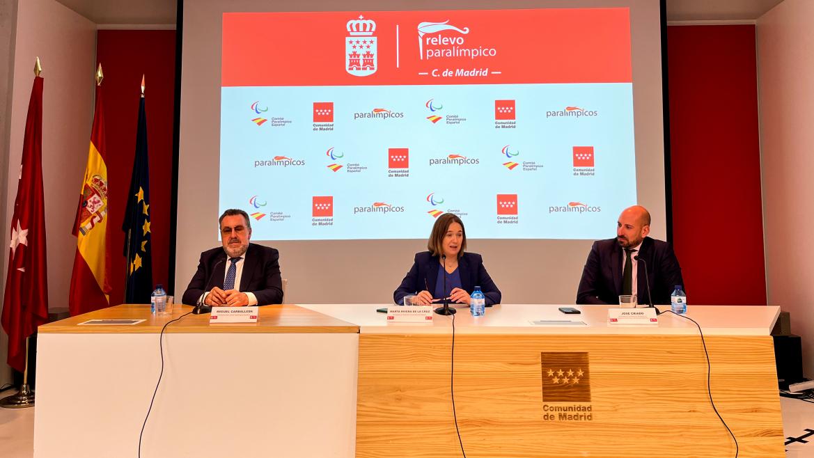 La Comunidad de Madrid colabora en el proyecto Relevo paralímpico para promover el deporte inclusivo