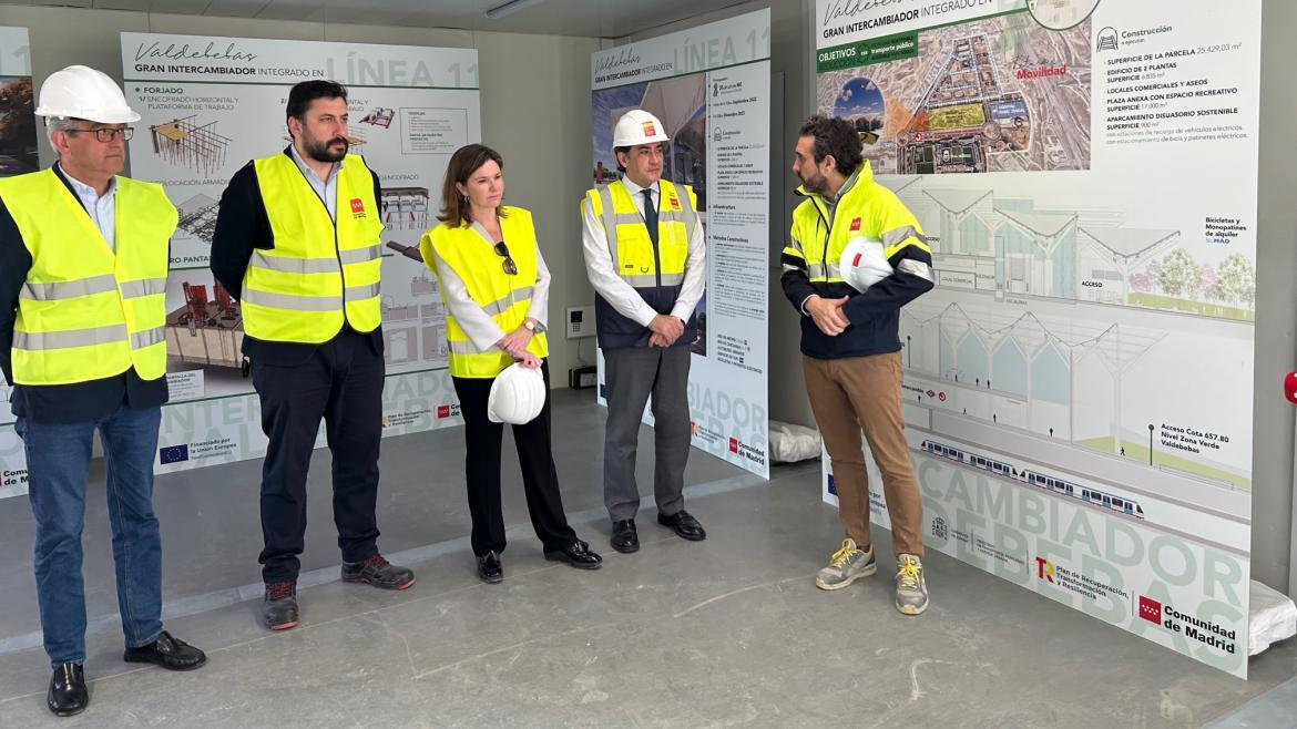 La Comunidad de Madrid estrenará este año el intercambiador de transporte de Valdebebas