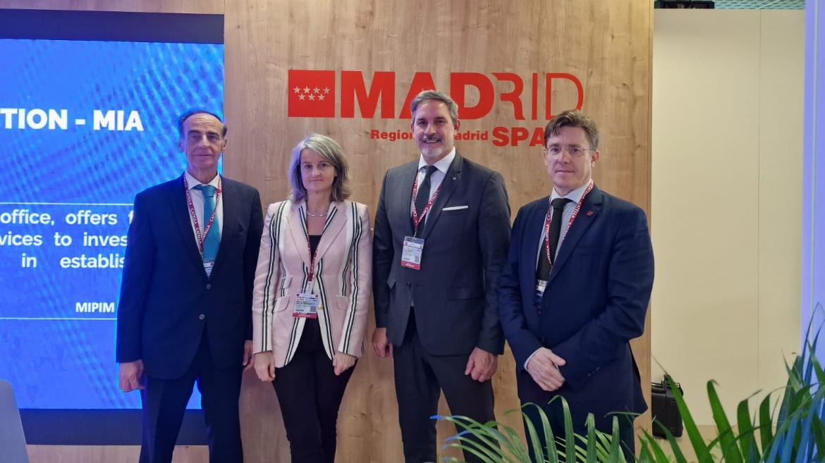 La Comunidad de Madrid se presenta en la feria inmobiliaria más importante de Europa como destino atractivo para la inversión nacional y extranjera