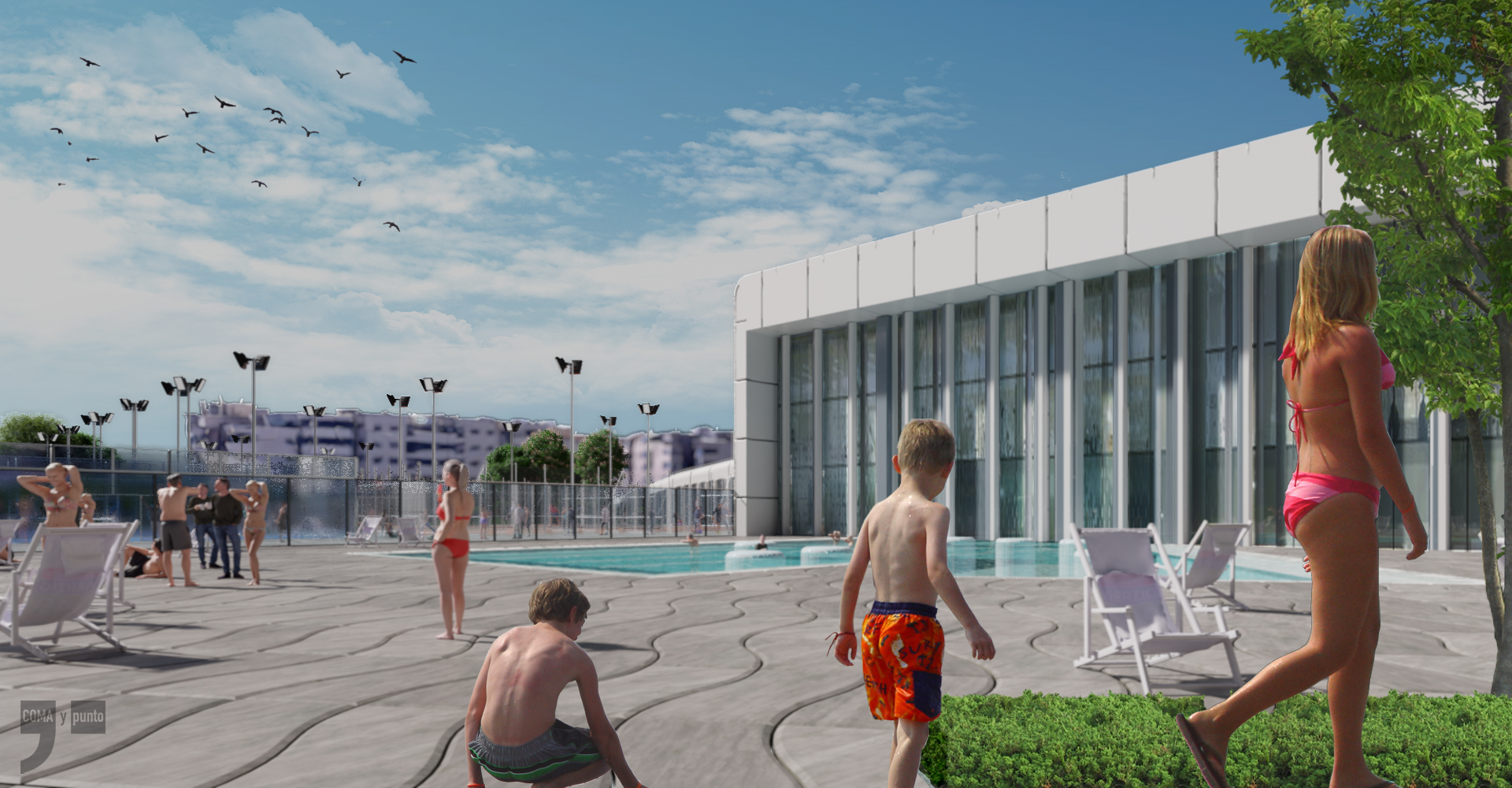 La nueva Piscina de Verano de El Bercial más cerca tras superar el Estudio de Viabilidad