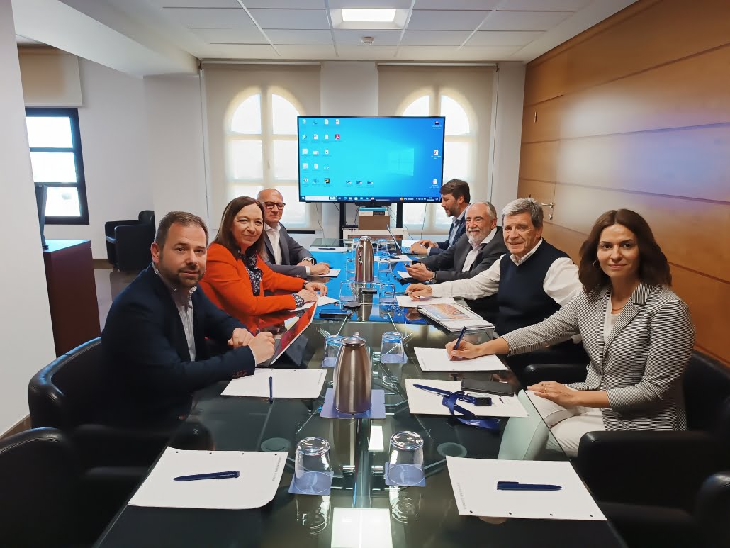 Rosa Melchor se reúne con el presidente de la Autoridad Portuaria de Valencia para concretar el desarrollo de la Plataforma Logística Intermodal