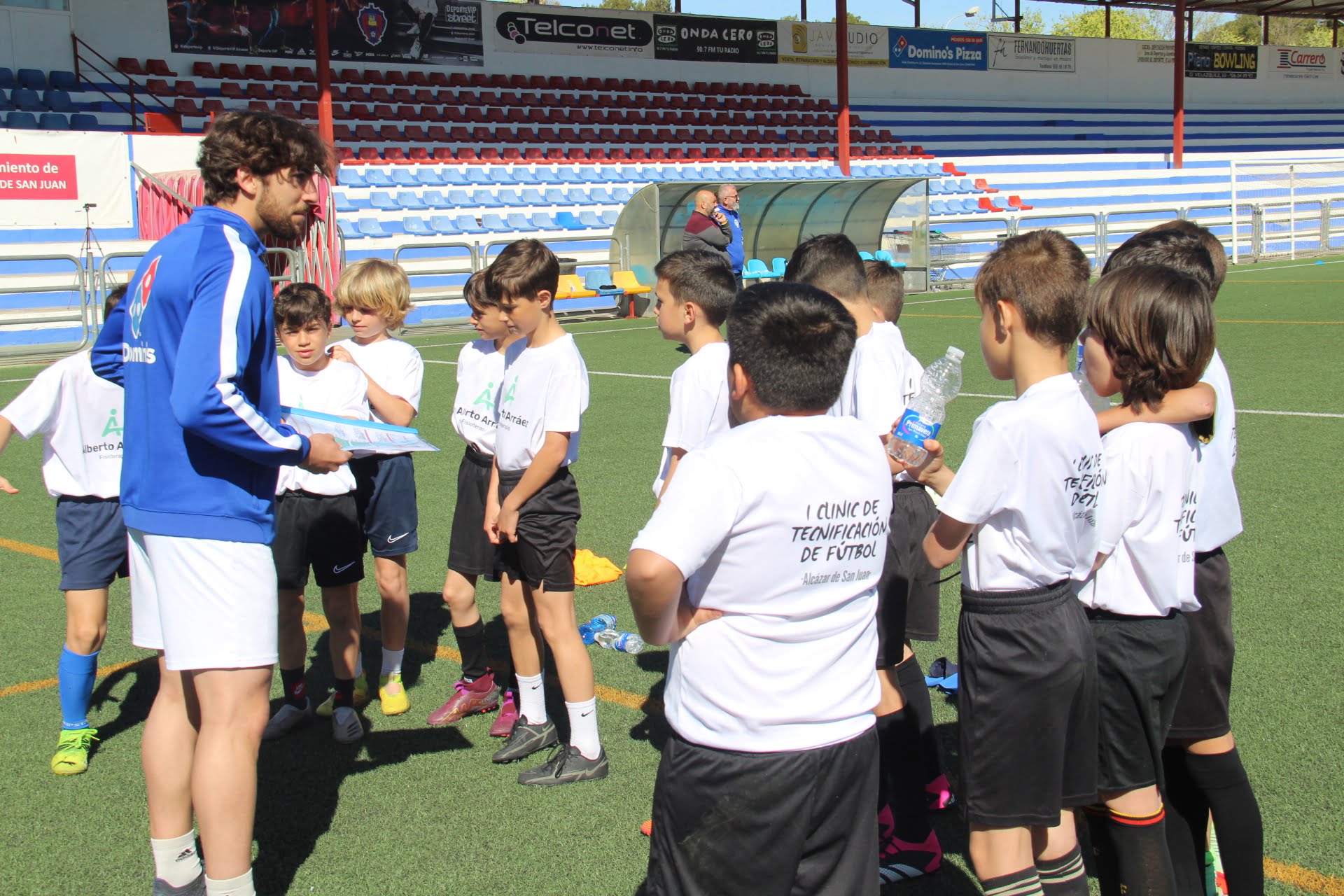 Arranca el I Clinic de Tecnificación del Sporting de Alcázar con 65 niños