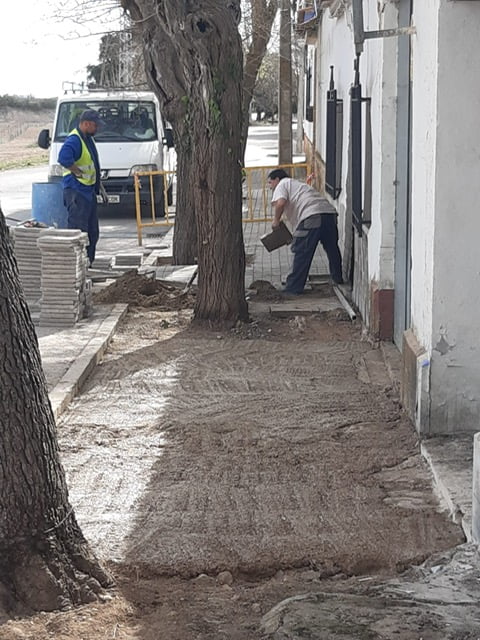 El Ayuntamiento mejora la infraestructura de Alameda de Cervera con la reparación, ejecución y renovación de sus calles y acerados