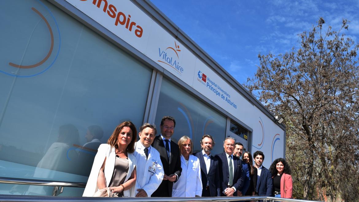 El Hospital Príncipe de Asturias presenta el programa de cuidados domiciliarios al paciente respiratorio