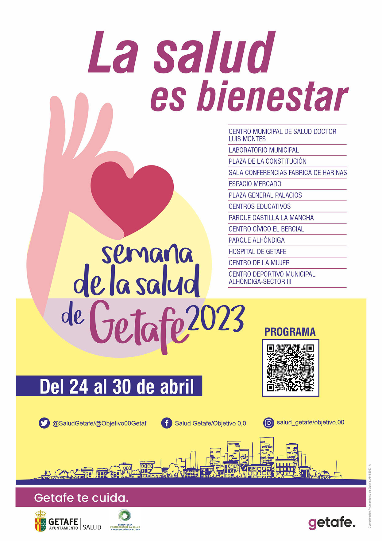 Getafe celebra la Semana de la Salud 2023
