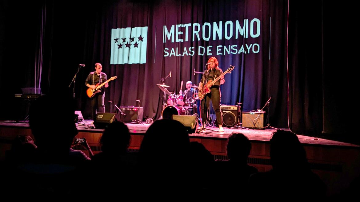 La Comunidad de Madrid, con los grupos emergentes que ensayan en las salas de Metrónomo