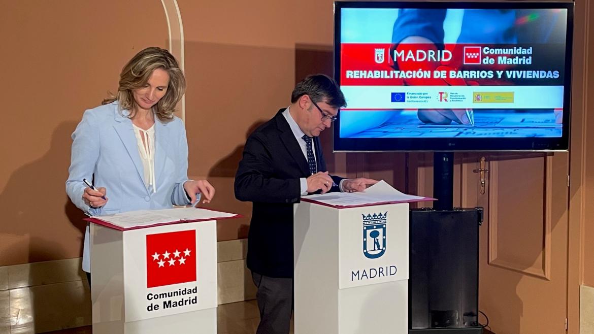 La Comunidad de Madrid invertirá 26 millones de euros para la rehabilitación de más de 1.600 viviendas en cuatro distritos de la capital