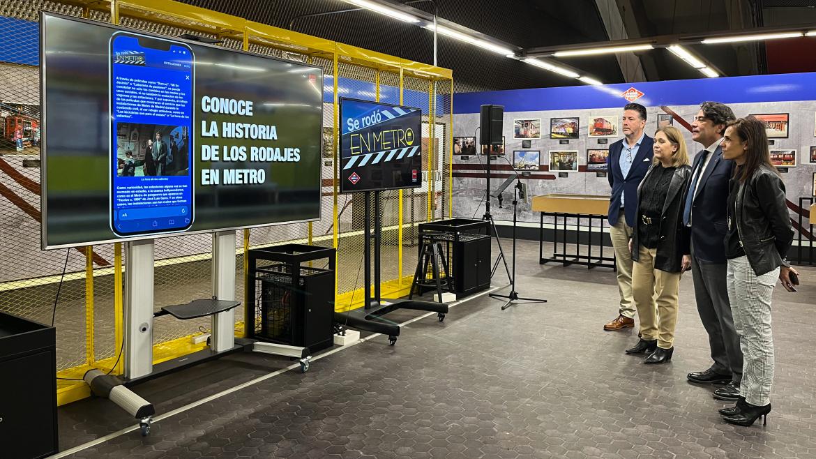 La Comunidad de Madrid presenta Se rodó en Metro, guía imprescindible de turismo para los amantes del cine