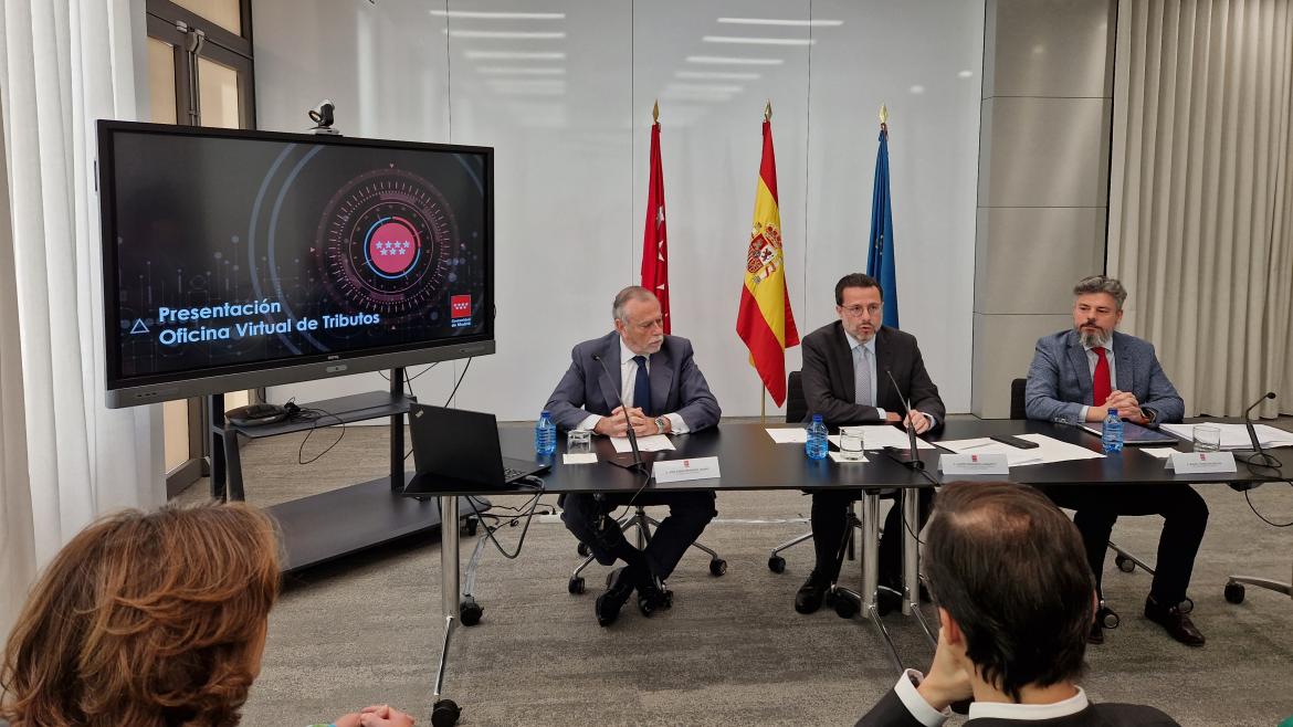 La Comunidad de Madrid presenta la Oficina Virtual de Tributos que simplifica la presentación de impuestos