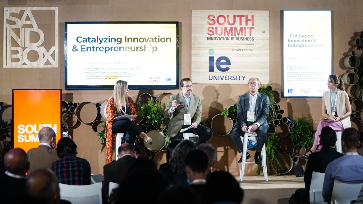 La Comunidad de Madrid promocionará el emprendimiento y la atracción de talento en el South Summit 2023
