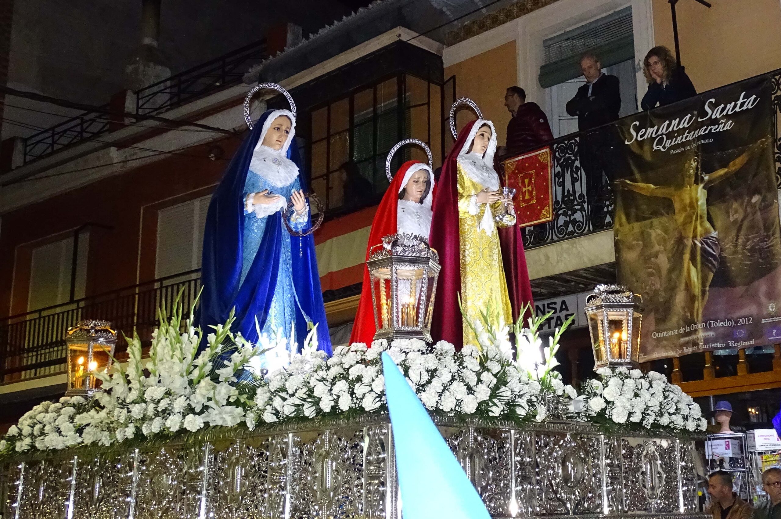 La Procesión de los Azotes o del Escándalo revive la Pasión de Jesucristo por las calles de Quintanar