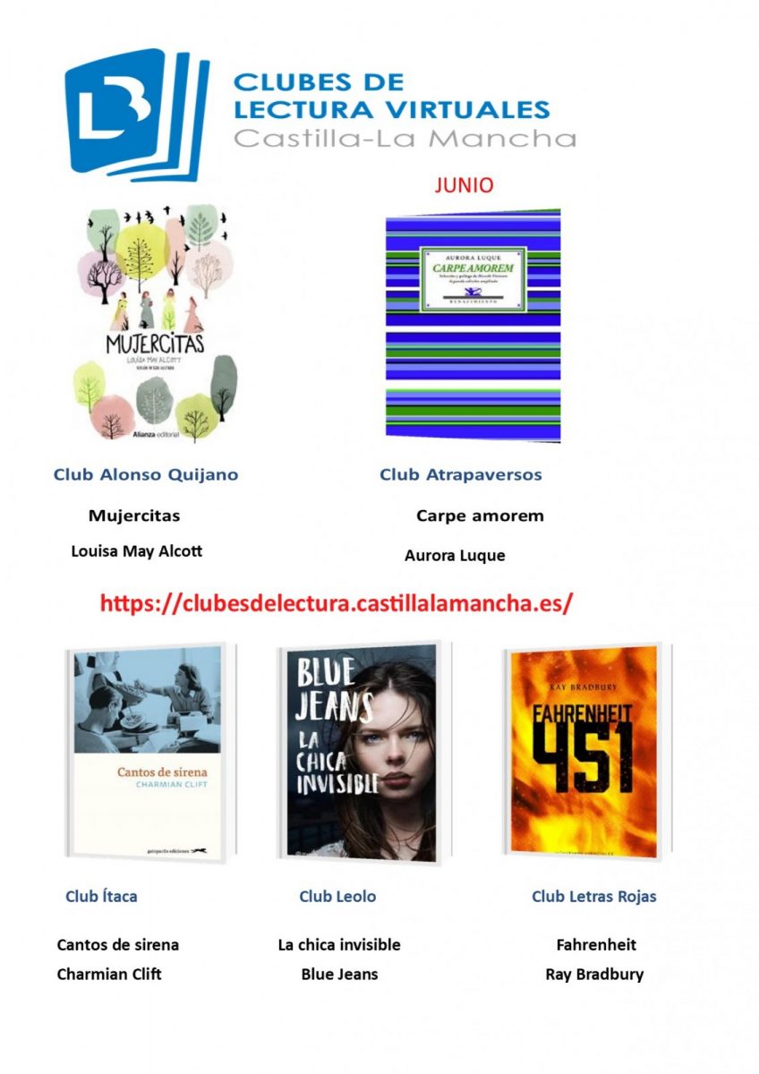 Ayuntamiento de Toledo Club de Lectura Virtuales