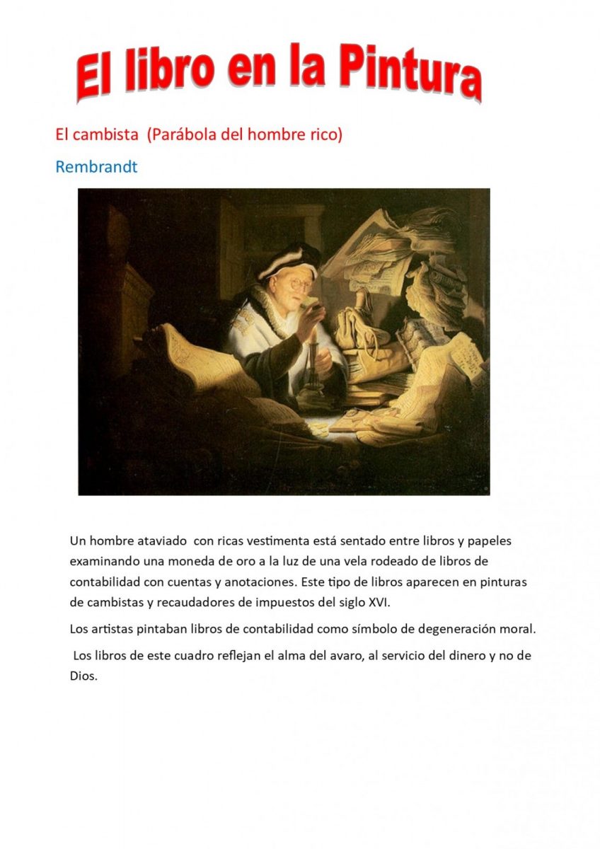 Ayuntamiento de Toledo El Libro en la Pintura