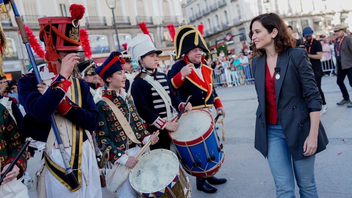 Díaz Ayuso, con la cultura y la Historia en la celebración de las fiestas del 2 de Mayo