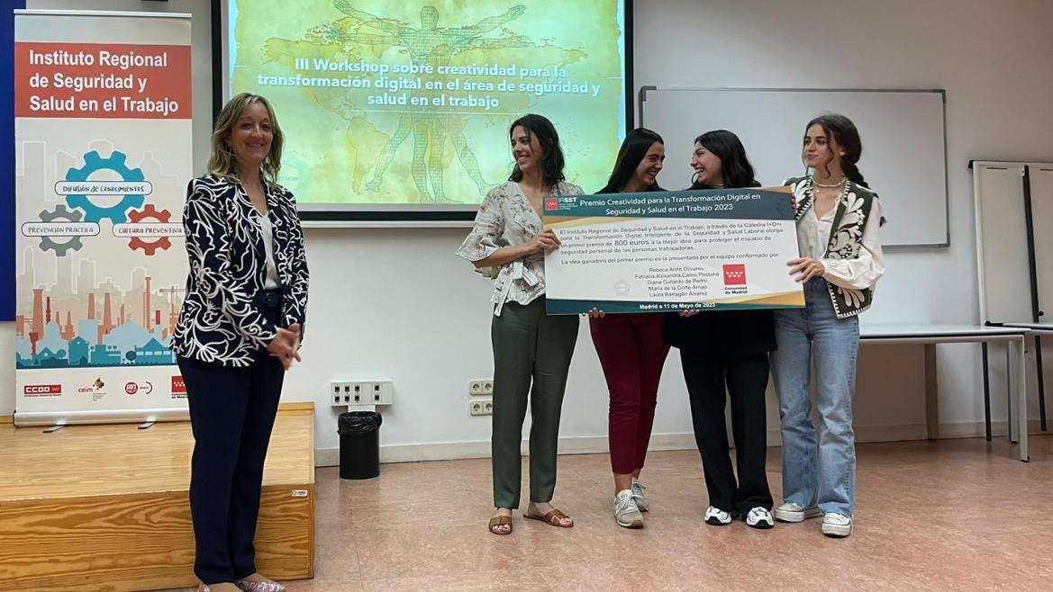 El IRSST entrega los premios “Creatividad para la transformación digital en la seguridad y salud en el trabajo”