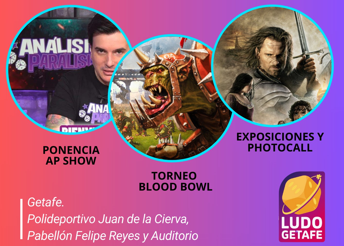 Juegos de mesa con presentaciones, stands y torneos el 13 y 14 de mayo en el polideportivo Juan de la Cierva