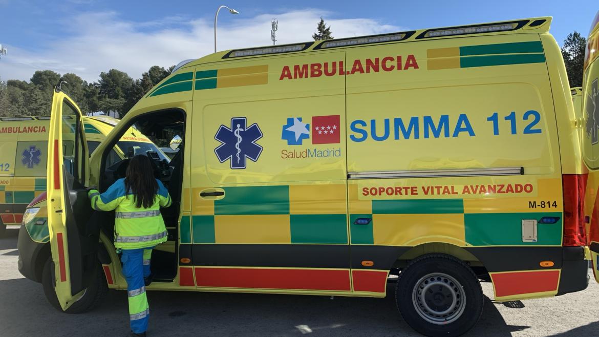 La Comunidad de Madrid aprueba 162 millones para el transporte sanitario urgente en ambulancia