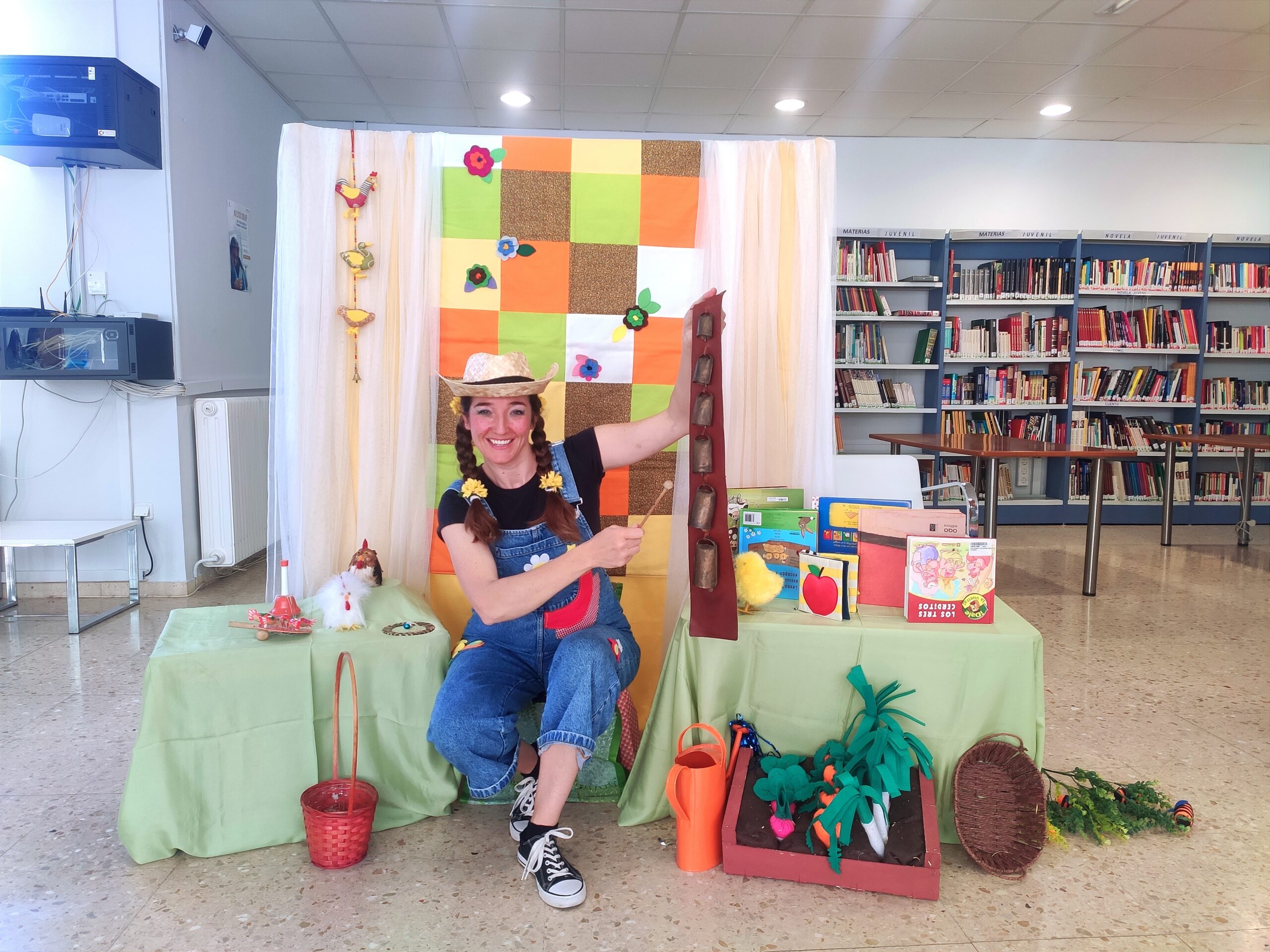 La granja llega a Quintanar de la Orden con AliciaCuenteando